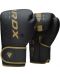 Боксови ръкавици RDX - F6 , черни/златисти - 1t