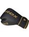 Боксови ръкавици RDX - F6 , черни/златисти - 5t