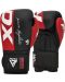 Боксови ръкавици RDX - Rex F4 , черни/червени - 1t