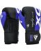 Боксови ръкавици RDX - Rex F4 , черни/сини - 2t