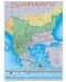 Борба за запазване независимостта на Българската държава (927-1018 г.) - стенна карта (1:1 100 000) - 1t