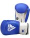 Боксови ръкавици RDX - WAKO , сини/бели - 2t