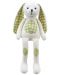 Плюшена играчка The Puppet Company Wilberry Patches - Бяло зайче, 32 cm - 1t