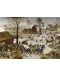 Пъзел Grafika от 1500 части - Номериране във Витлеем, Питер Брьогел - 2t