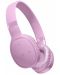Безжични слушалки с микрофон AQL - Kosmos, розови - 1t