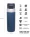 Бутилка за вода Stanley Go - Quick Flip, 0.7 L, синя - 4t