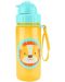 Бутилка със сламка Skip Hop Zоо - Lion, 385 ml - 1t