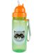 Бутилка със сламка Skip Hop Zоо - Raccoon, 385 ml - 2t