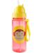 Бутилка със сламка Skip Hop Zоо - Monkey, 385 ml - 2t