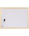 Бяла дъска с дървена рамка Top Office - 60 x 90 cm - 1t