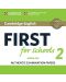 Cambridge English First for Schools 2 Audio CDs (2) - 1t