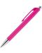 Автоматична химикалка Caran d'Ache 888 Infinite Pink – Син, 0.7 mm - 1t