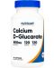 Calcium D-Glucarate, 120 капсули, Nutricost - 1t