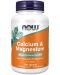 Calcium & Magnesium 2:1, 100 таблетки, Now - 1t