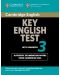 Cambridge Key English Test 3 Student's Book with Answers - 1t