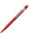 Автоматична химикалка Caran d'Ache 849 Metal Collection Red – Син - 1t