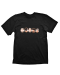 Тениска NiP T-shirt Circles, черна - 1t