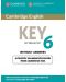 Cambridge English Key 6 Student's Book without Answers - 1t