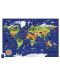 Детски пъзел Crocodile Creek от 200 части - Карта на света, с подарък постер - 2t