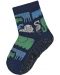 Чорапи с неплъзгащо стъпало Sterntaler - Зоологическа градина, 23/24 размер, 2-3 г, сини - 2t