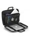 Чанта за лаптоп Bombata - Tweed, 15.6'', черна/бяла - 2t