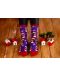 Чорапи Pirin Hill - Wintertime Penguin, размер 35-38, лилави - 5t