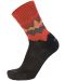 Чорапи Mico - Light Weight Extra Dry Hike , черни/оранжеви - 1t