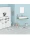 Четка за тоалетна Inter Ceramic - Елизабет, 12.2 x 40 cm, бяла - 2t