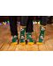 Чорапи Pirin Hill - Wintertime Santa, размер 43-46, зелени - 3t