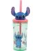 Чаша със сламка и 3D фигура Stor Stitch - Flowers, 360 ml - 1t