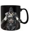 Чаша с термо ефект ABYstyle Games: Assassin's Creed - Group, 460 ml - 1t
