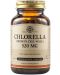 Chlorella, 520 mg, 100 растителни капсули, Solgar - 1t