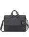 Чанта за лаптоп Rivacase - 15.6", сива - 3t