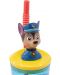 Чаша със сламка и 3D фигура Stor Paw Patrol - Pup Power, 360 ml - 4t