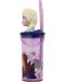 Чаша със сламка и 3D фигура Stor Frozen - Trust the Journey, 360 ml - 3t