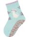 Чорапи с неплъзгащо стъпало Sterntaler - Коте, 17/18, размер, 6-12 м, мента - 1t