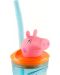 Чаша със сламка и 3D фигура Stor Peppa Pig - Core, 360 ml - 4t