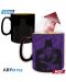 Чаша с термо ефект ABYstyle DC Comics:  Batman - Batman & The Joker (matte) - 2t