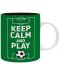 Чаша The Good Gift Sports: Football - Keep Calm and Play Football - 1t