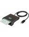 Четец за смарт карти ACT - AC6020, USB-C, черен - 2t