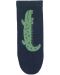 Чорапи с неплъзгащо стъпало Sterntaler - Крокодил, 17/18 размер, 6-12 м, тъмносини - 3t