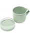 Чаша с капак Brabantia - Make & Take, 600 ml, зелена - 2t