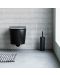 Четка за тоалетна със стойка Brabantia - MindSet, Mineral Infinite Grey - 10t