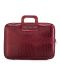 Чанта за лаптоп Bombata Shiny Cocco - 15,6", бургундско червена - 1t