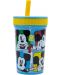 Чаша със сламка Stor Mickey Mouse - Fun-Tastic, 465 ml - 1t