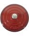 Чугунена тенджера с капак Kela - Calido, 21 х 10 х 16 cm, 2.5 L, червена - 2t