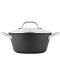 Чугунена тенджера BOJ - Classic CastIron, 28 х 9.5 cm, черна - 2t