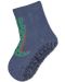 Чорапи с неплъзгащо стъпало Sterntaler - Крокодил, 19/20 размер, 12-18 м, сини - 1t