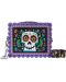 Чанта Loungefly Disney: Coco - Miguel Floral Skull - 1t