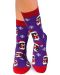 Чорапи Pirin Hill - Wintertime Penguin, размер 35-38, лилави - 1t